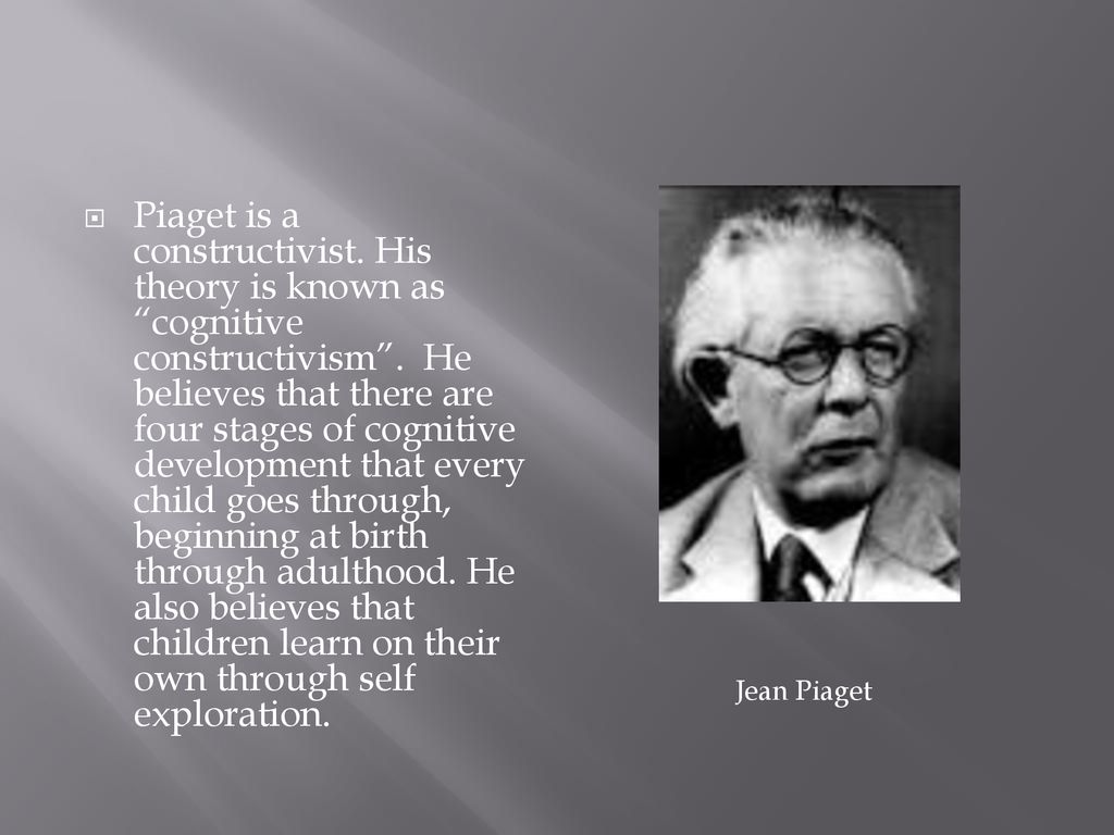 Constructivism Piaget and Vygotsky. ppt download